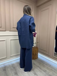Lisa Exclusive 5201 Lacivert Keten Takım
