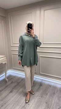 Magazin 7351 Çağla Tensel Gömlek