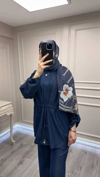 Magazin 7498 Koyu Mavi İkili Takım