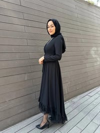 Matex 24Y01167181 Siyah Abiye