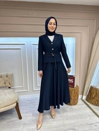 Miori TD24K05 Lacivert Laura Etekli Takım