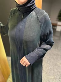 Miss Dalida 2268778 Lacivert Renkli Fermuarlı Uzun Kap