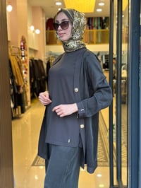 Miss Dalida 3260802 Triko İçlikli Haki Hırka