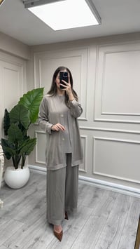 Miss Dalida 3260802 Triko İçlikli Mink Hırka