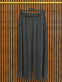 Miss Dalida 3267802 Haki Bol Paça Klasik Cupro Pantolon