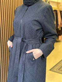 Miss Dalida 3268276 Triko Astarlı Siyah Denim Kap 