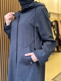 Miss Dalida 3268277 Siyah Kapşonlu Kap