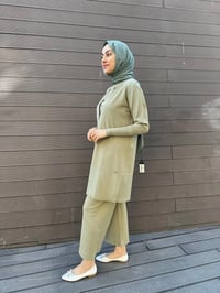 Missa MSTKM0001 Haki Üçlü Rayon Takım