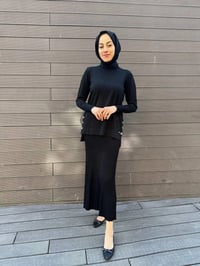 Missa MSTKM0002 Siyah Etekli Takım