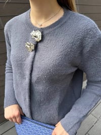 Missemramiss H4573 Antrasit Angora Hırka