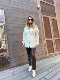 Missemramiss K4668 Ekru Chanel Garni Kap