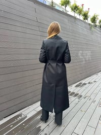 Missemramiss T4551 Siyah Rosa Blazer Trençkot