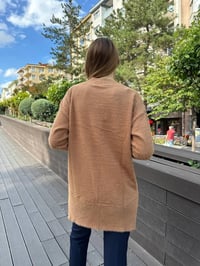Missemramiss T4572 Camel Maglione Angora Kazak