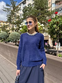 Missemramiss T4574 Lacivert Angora Kazak