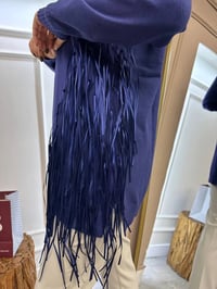 Missemramiss T4585 Lacivert Rope Basic Triko Kazak
