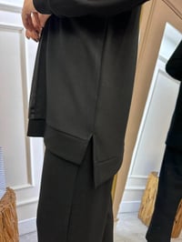 Missemramiss T4623 Siyah Taşlı Pamuk Takım