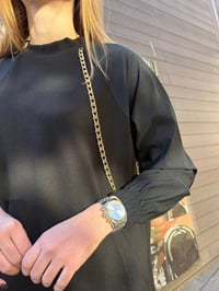 Missemramiss T4630 Siyah Ön Cepli Garnili Takım