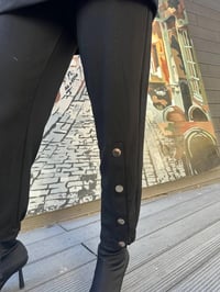 Missemramiss T4630 Siyah Ön Cepli Garnili Takım