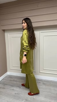 Misswhence 33307 Yeşil Gömlek Takım
