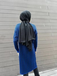 Misswhence 34011 Saks Desenli Triko Tunik