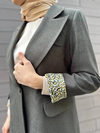 Misswhence 34201 Yeşil Ceket Pantolon İkili Takım