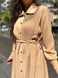 Misswhence 34301 Kayısı Pilise Detaylı Gömlek