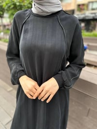 Misswhence 35010 Siyah İpek Tunik