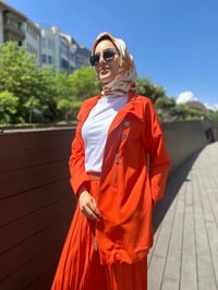 Misswhence 35312 Oranj Gömlek