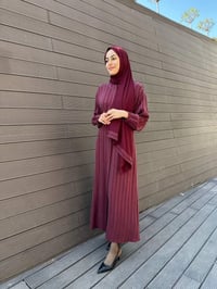 Misswhence 35504 Mürdüm Şallı İpek Kap