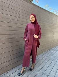 Misswhence 35504 Mürdüm Şallı İpek Kap