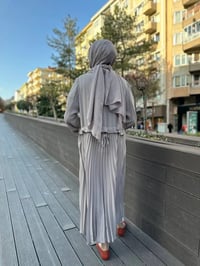 Misswhence 35516 Vizon Arkası Pilise Detaylı Kap