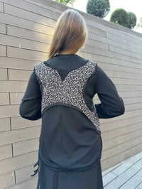 Misswhence 36000 Siyah Patchwork Bluz