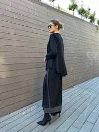 Misswhence 36022 Siyah Etekli İkili Takım