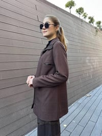 Misswhence 36206 Kahverengi Ceket
