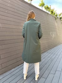 Misswhence 36412 Haki Çıtçıtlı Gömlek Kap