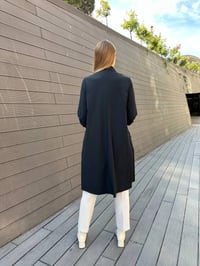 Misswhence 36412 Siyah Çıtçıtlı Gömlek Kap