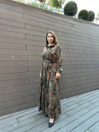Misswhence 36515 Yeşil İpek Çıtçıtlı Kap