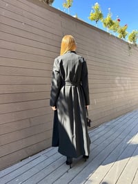 Misswhence 36525 Siyah Nervürlü Kap