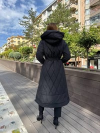 Misswhence 36533 Siyah Şişme Mont