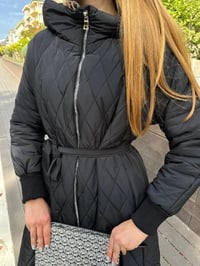 Misswhence 36533 Siyah Şişme Mont