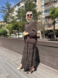 Misswhence 37005 Kahverengi İkili Takım