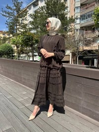 Misswhence 37005 Kahverengi İkili Takım