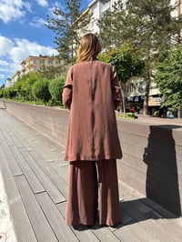 Misswhence 37205 Koyu Kiremit Üçlü Takım