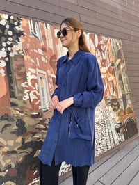 Misswhence 37302 İndigo Gömlek