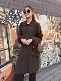 Misswhence 37302 Kahverengi Gömlek