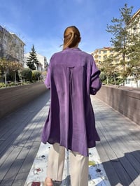 Misswhence 37402 Mor Fermuarlı Ara Boy Kap