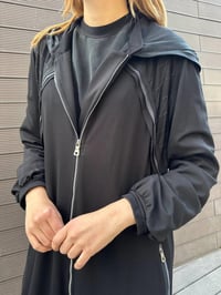 Misswhence 37525 Siyah Omuz Detaylı Penye Kap