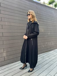 Misswhence 37525 Siyah Omuz Detaylı Penye Kap