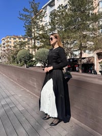 Misswhence 37806 Siyah İkili Elbise