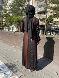 Misswhence 37812 Siyah Şifon İkili Elbise